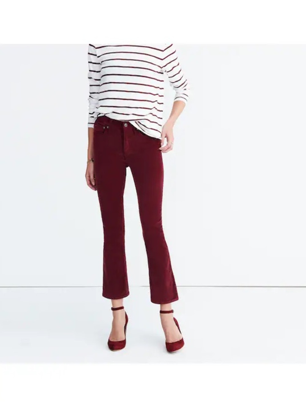 Madewell Cali Demi-Boot Jeans in Velvet